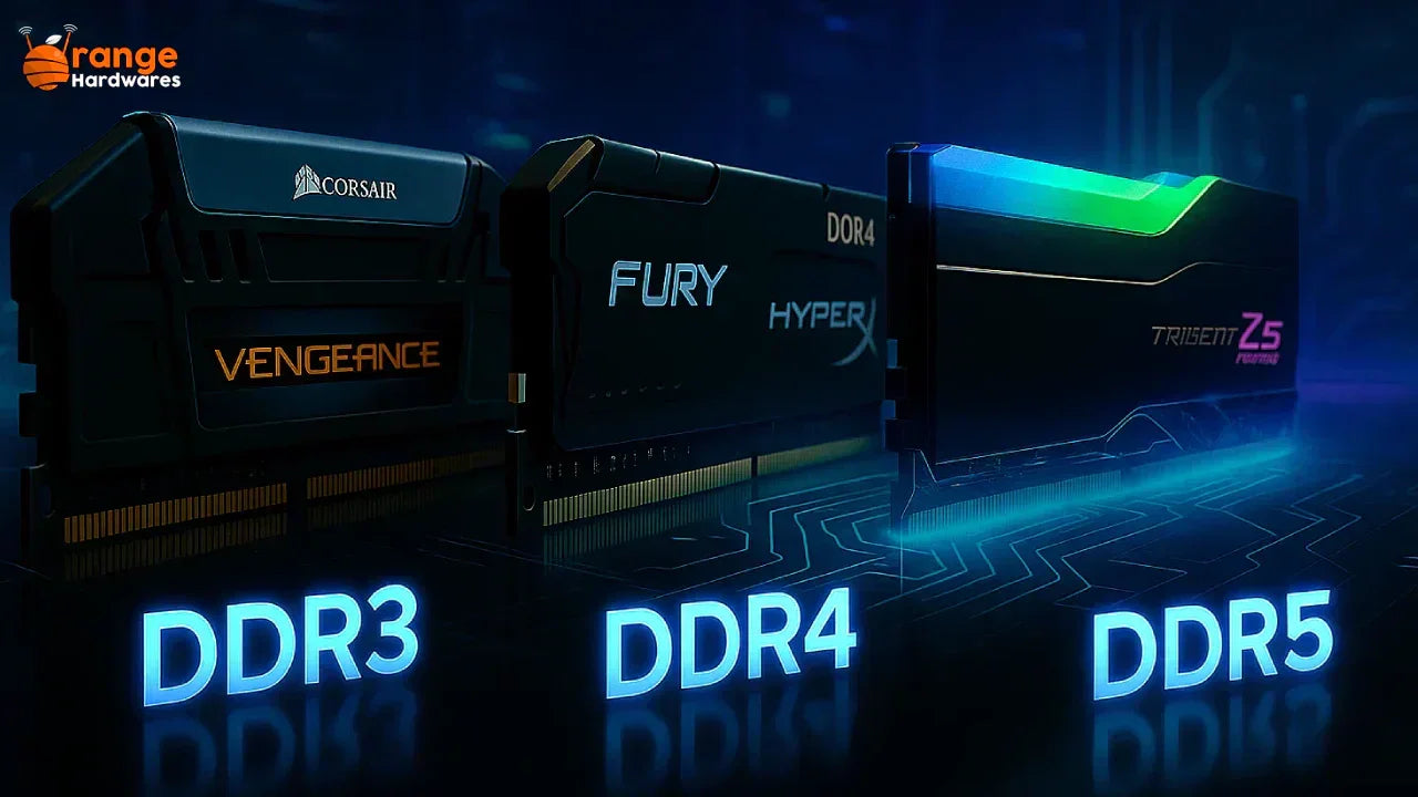 DDR3 vs DDR4 vs DDR5