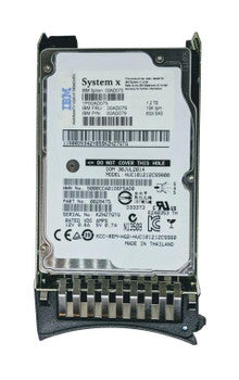 Lenovo - 00AD075-RF - 1.2TB 10000RPM SAS 6Gbps 2.5-inch Internal Hard Drive
