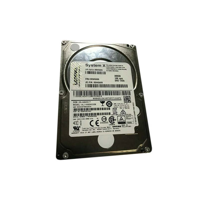 300GB 10000RPM SAS 2.5-inch Removable Hard Drive G3HS