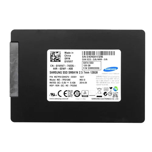01VVV7 Dell 128GB Multi-Level Cell SATA 6Gb/s 2.5-Inch Solid State Drive