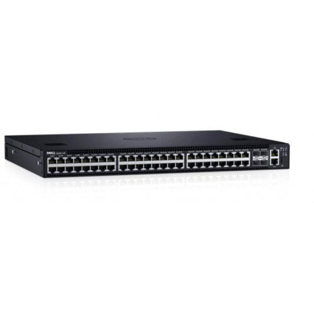 02T186 - Dell PowerConnect 3048 48 x Ports 10/100Base-TX + 2 x 10/100/1000Base-T + 2 x SFP Ports Layer3 Managed 1U Rack-mountable Fast Ethernet Network Switch