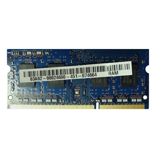03A02-00024600 Asus 4GB DDR3-1600MHz PC3-12800 Non-ECC Unbuffered SODIMM CL11 2Rx8 1.5V 204-Pin Memory Module