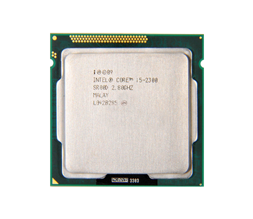 03T8035 - Lenovo 2.80GHz 5.00GT/s DMI 6MB L3 Cache Socket LGA1155 Intel Core i5-2300 Quad Core Desktop Processor