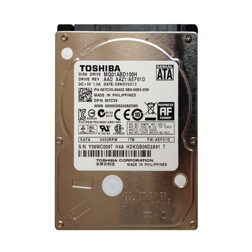 057CV5 Dell 1TB 5400RPM SATA 6Gb/s 64MB Cache 2.5-Inch Hard Drive