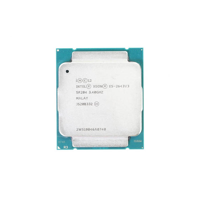 06X0KY - Dell 3.4GHz 9.6GTs QPI 20MB L3 Cache Socket FCLGA2011-3 Intel Xeon E5-2643 V3 Hexa-core (6 Core) Processor