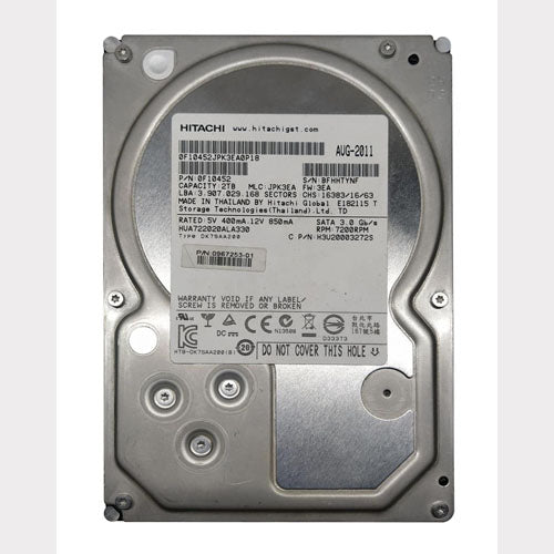 0967253-01 HP 3Par Storeserv 8000 2TB 7200RPM SAS 12Gb/s 3.5-Inch Hard Drive