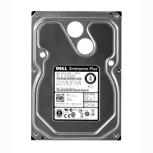 09V4DG Dell 2TB 7200RPM SAS 6Gb/s Hot-Swappable 3.5-Inch Hard Drive with Tray for Compellent SC200/SC220 Expansion Enclosures