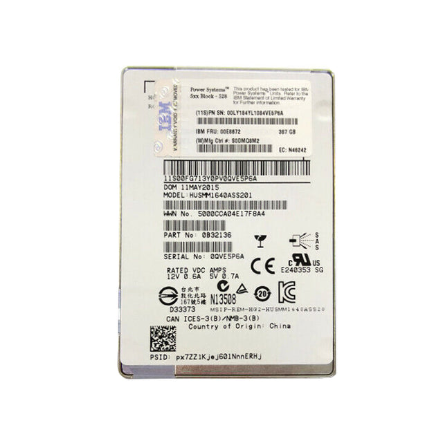 400GB SAS 12Gb/s SED 2.5-Inch Hard Drive