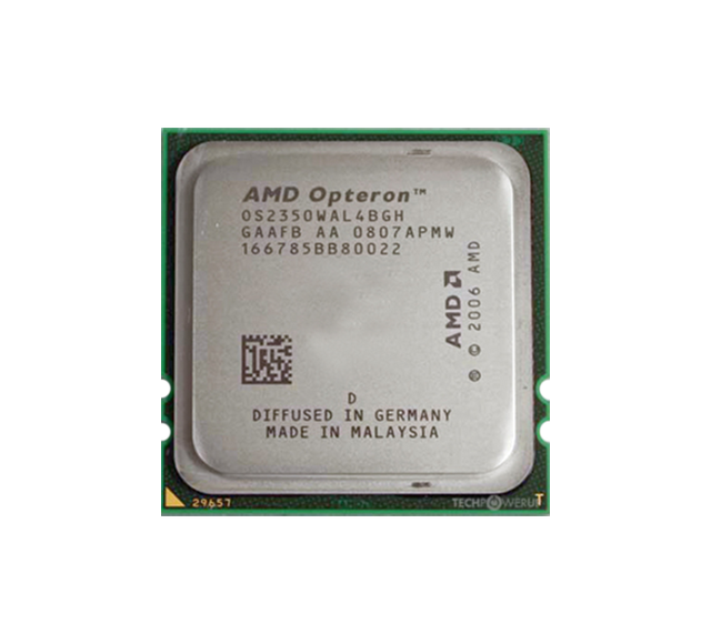 D311C - Dell 2.00GHz 1000MHz HTL 2MB L3 Cache Socket Fr2(1207) AMD Opteron 2350 Quad-core (4 Core) Processor