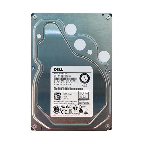 0GPP3G Dell 1TB 7200RPM SAS 6Gb/s 3.5-Inch Hard Drive with Tray for PowerEdge T410 /T420 /T430