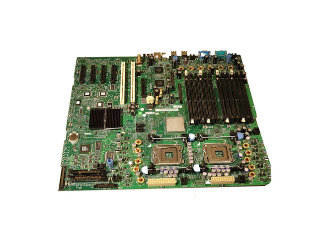 Socket J LGA771 Intel 5000X Chipset System Board Motherboard for PowerEdge 2900 Supports 2x Xeon 5000/5100 Dual core / 5300 Quad core Series DDR2 12x DIMM