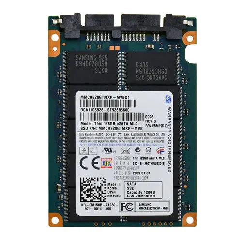 0M158R Dell 128GB Multi-Level Cell SATA 3Gb/s mSATA 1.8-Inch Solid State Drive