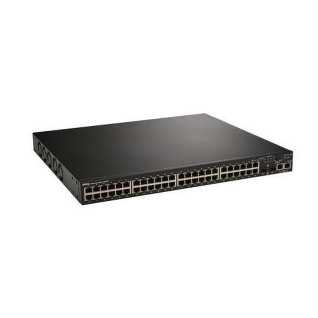 0M727K - Dell PowerConnect 3500 Series 3548P 48 x Ports PoE 10/100Base-T + 2 x Gigabit Ports + 2 x SFP Shared Ports Layer 2 Managed 1U Rack-Mountable Stackable Fast Ethernet Network Switch