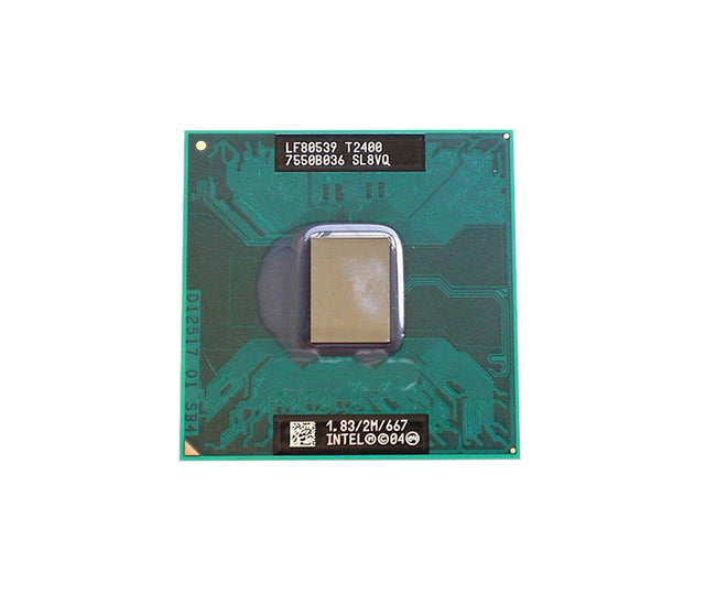 0MK722 - Dell 1.8GHz 667MHz FSB 2MB L2 Cache Socket PPGA478 Intel Core Duo T2400 Dual-core (2 Core) Processor