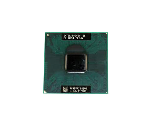 0NV1K4 - Dell 2.00GHz 800MHz FSB 1MB L2 Cache Socket PGA478 Intel Pentium T4200 2-Core Processor