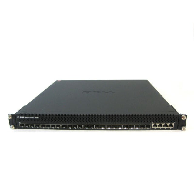 0P91K4 - Dell PowerConnect 8024F 24 x SFP+ Port 10GBase-X + 4 x Port 10/100/1000base-T Layer3 Managed 1U Rack-Mountable Gigabit Ethernet Network Switch