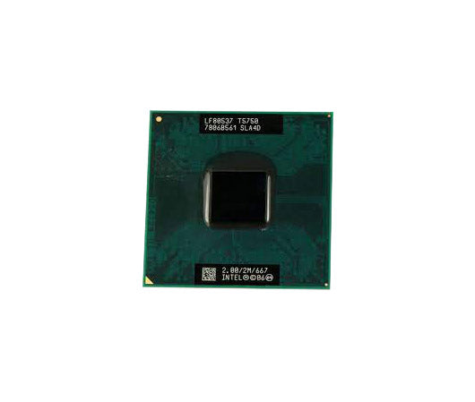 0PW647 - Dell 2.00GHz 667MHz FSB 2MB L2 Cache Intel Core 2 Duo T5750 Mobile Processor