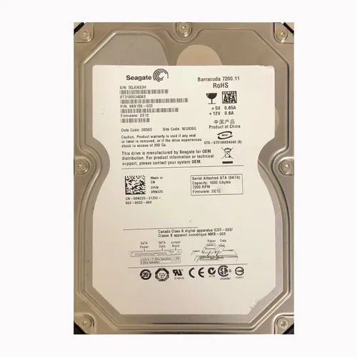 0RN225 Dell 1TB 7200RPM SATA 3Gb/s 32MB Cache 3.5-Inch Hard Drive
