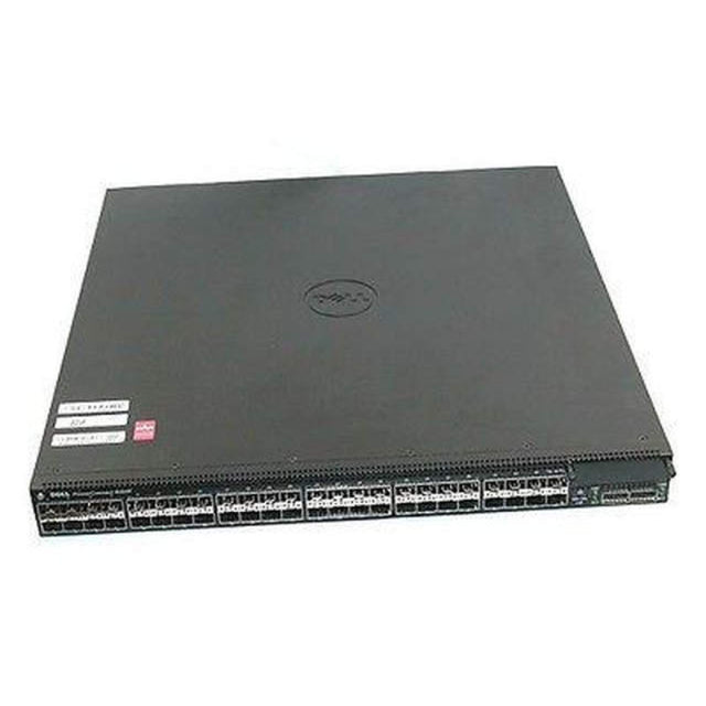 0W0HV1 - Dell PowerConnect 8132F 24-Ports 10GBase-T 10 Gigabit Ethernet SFP+ Rack-mountable 1U Layer 3 Managed Fiber Network Switch