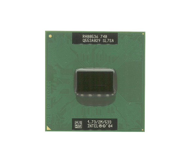0W4774 - Dell 1.73GHz 533MHz FSB 2MB L2 Cache Intel Pentium M 740 Mobile Processor