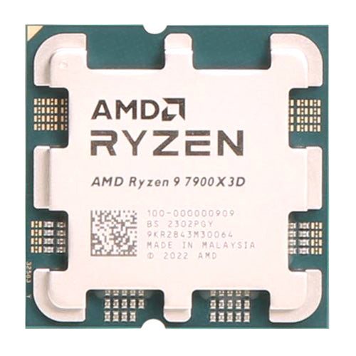 100-100000909WOF AMD Ryzen 9 7900X3D 4.40GHz Dodeca-core (12 Core) 128MB Cache Processor