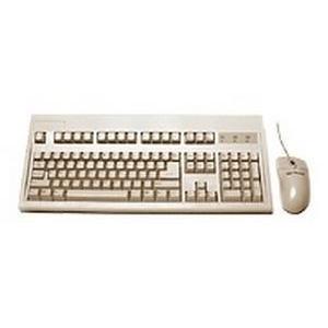 E03601AVMSEG-C KeyTronic ErgoForce E03601 104Keys PS/2 Keyboard (Gray)