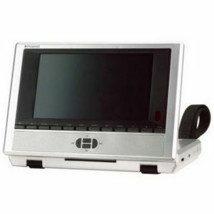 PDM-2727 Polaroid Dual Screen Portable DVD Player 7" TFT LCD 16:9 CD-R/RW DVD Video, JPEG (Refurbished)