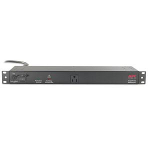 NET9RMBLK APC SurgeArrest 9-Outlets Surge Suppressor Receptacles: 9 x NEMA 5-15R 1700J (Refurbished)