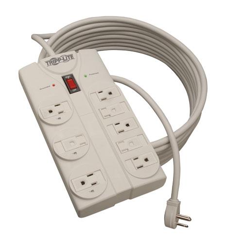 TLP825 Tripp Lite Protect It 8-Outlet Surge Suppressor Receptacles: 8 x NEMA 5-15R 1440J