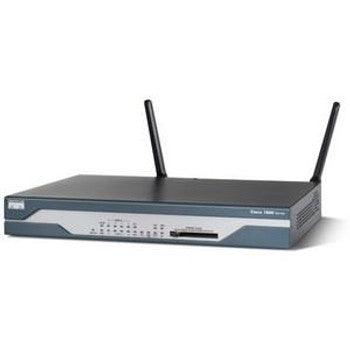 Cisco - CISCO1802/K9-RF - 1802 Integrated Services Fixed Configuration Router 1 x ADSLoISDN WAN 1 x ISDN BRI (S/T) WAN 8 x 10/100Base-TX LAN 1 x 10/100Bas