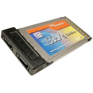 IOC-7900 Cables Unlimited Dual Channel Serial ATA 150 Cardbus Card 2 x 7-pin Serial ATA/150 Serial ATA