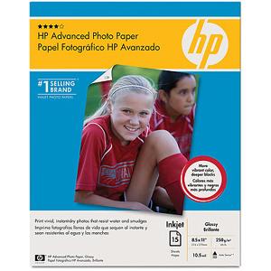 Q8866A HP Advanced Gloss Photo Paper A 15 Sht Contains 15 Sheets OfAdvanced Glossy (Refurbished)