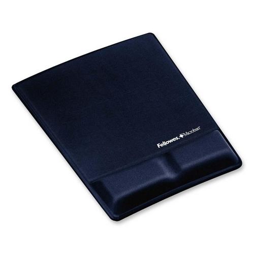 9183901-B2 Fellowes Mse Pad Wrist Sup Microban Sapphire