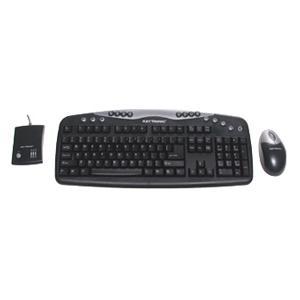 UNPLUGGED-PS2SB01 KeyTronic Unplugged PS/2 Wireless Extremely Stylish Keyboard and Mouse