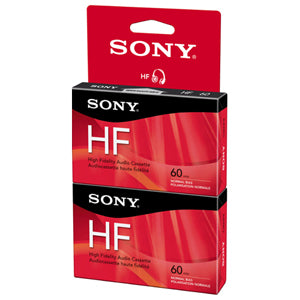 C60HFR/2 Sony C60HFR Type 1 Audio Cassette 2 x 60 Minute