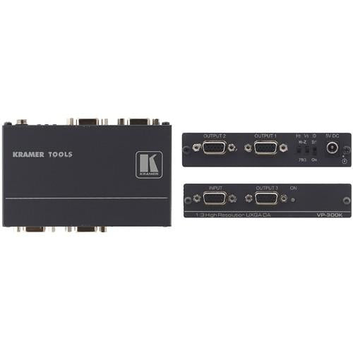 VP-300K Kramer VGA Switch 1 x HD-15 Video In 3 x HD-15 Video Out UXGA