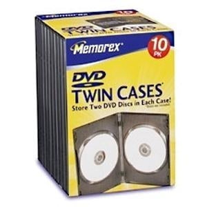 32021988 Imation Memorex DVD Storage Cases (10-Pack)