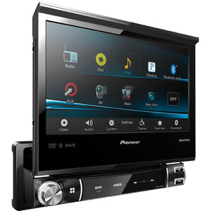 AVH-X7500BT Pioneer In-Dash Flip-Out AM/FM DVD CD MP3 USB Receiver 7-inch LCD WVGA High-resolution Display (Refurbished)