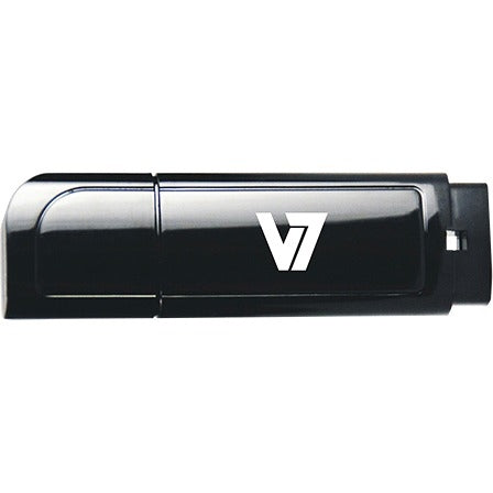 VU232GCR-BLK-3N V7 32GB USB 2.0 Flash Drive 32GB Black Impact Resistant