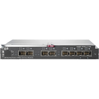 HP - 571956R-B21 - BLc Virtual Connect FlexFabric 10GB 24-Ports SFP+ 10 Gigabit Ethernet Switch Module