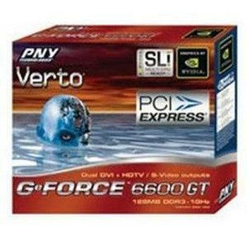 PNY Technology - G6600GTPCIX-BLK/3PK - Nvidia GeForce 6600 GT 128MB DDR3 SDRAM 128-Bit Video Graphics Card