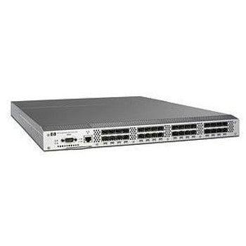 HP - A7393A#ABA - StorageWorks 4GB Fibre Channel SAN Switch 4/32-Ports with Rails 32 x SFP (empty) 1U Rack-Mountable