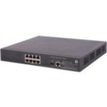HP - JG310BR - 5120 8G PoE+ (65W) SI Switch Refurbished 8 Network 1 Expansion Slot Manageable Twisted Pair Optical Fiber Modular 3 Layer Supported 1U Hi (