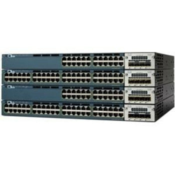 Cisco - WS-C3560X-48PF-S-RF - - IMSourcing Certified Pre-Owned Catalyst WS-C3560X-48PF-S Layer 3 Switch - 48 Ports - Manageable - Refurbished - 3 Layer Su