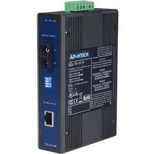 EKI-2541MI-AE Advantech EKI-2541MI 10/100TX to Multi-mode SC Type Fiber Optic Industrial Media Converter