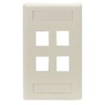 WPT476 Black Box GigaStation2 4 Socket Network Faceplate