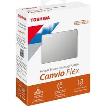 Toshiba - HDTX120XSCAA - Canvio Flex 2TB Portable USB 2.0 External Hard Drive