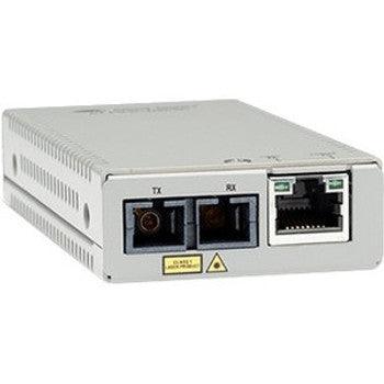 Allied Telesis - AT-MMC200LX/SC-960 - MMC200LX/SC 1x Network RJ-45 1x SC Ports Single-mode Fast Ethernet 10/100Base-TX 100Base-LX Wall Mountable Rack-mou