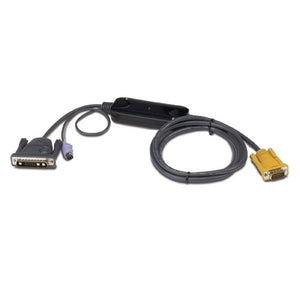 AP5251 APC American Power Conversion 6-ft 8-Pin 13W3 KVM Sun Cable (Refurbished)
