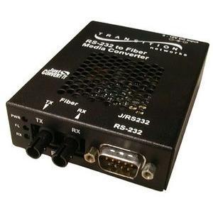 J/RS232-TF-01SC Transition DB-9 Male 1300 NM Multi-Mode (SC) 2 Kilometer/1.2 Miles for RS232 Just Convert-IT Stand-Alone Media Converter